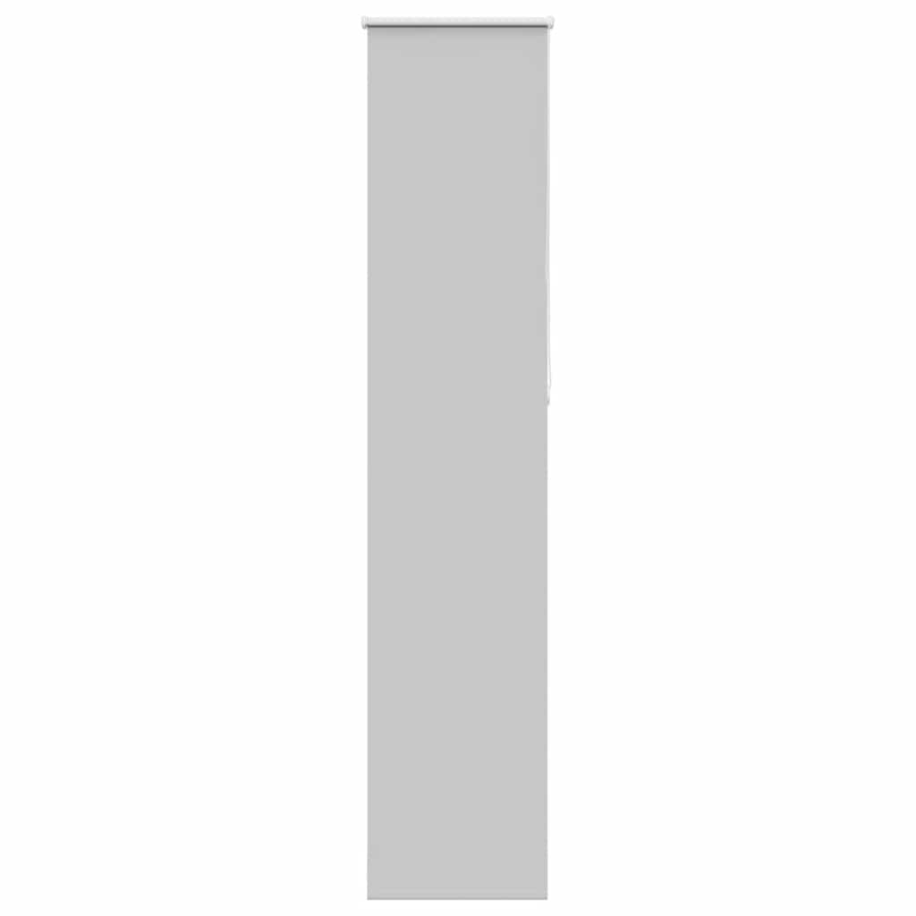 Roller Blind Blackout Light Grey 40x230 cm Fabric Width 35.7 cm Polyester