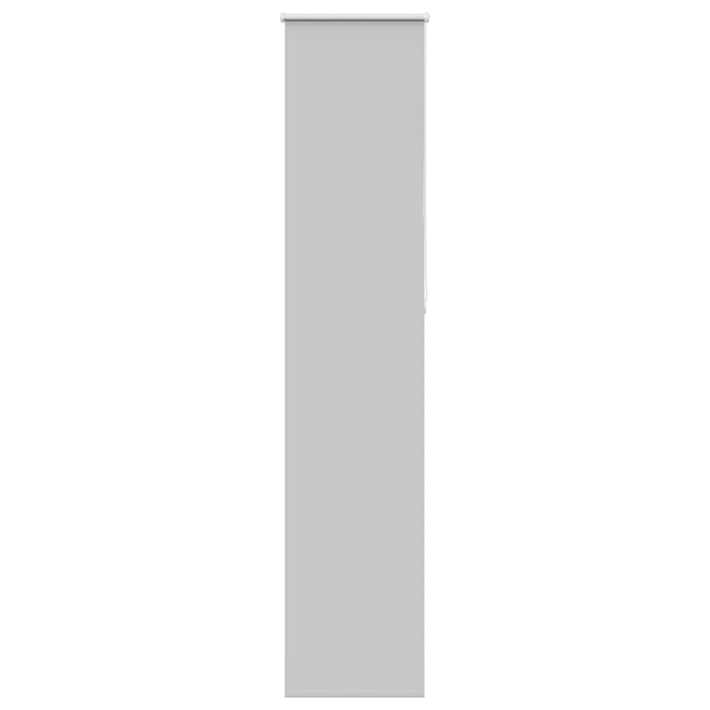 Roller Blind Blackout Light Grey 55x230 cm Fabric Width 50.7 cm Polyester