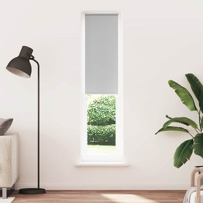 Roller Blind Blackout Light Grey 55x230 cm Fabric Width 50.7 cm Polyester