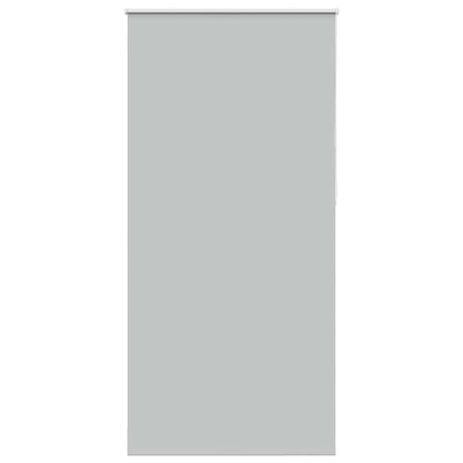 Roller Blind Blackout Light Grey 95x230 cm Fabric Width 90.7 cm Polyester