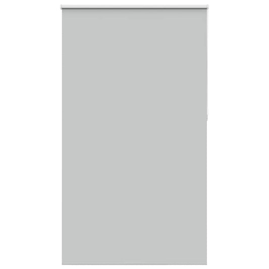 Roller Blind Blackout Light Grey 120x230 cm Fabric Width 116.6 cm Polyester