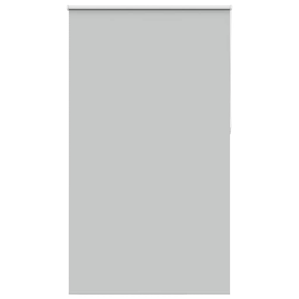 Roller Blind Blackout Light Grey 125x230 cm Fabric Width 121.6 cm Polyester