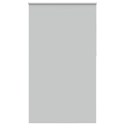 Roller Blind Blackout Light Grey 125x230 cm Fabric Width 121.6 cm Polyester