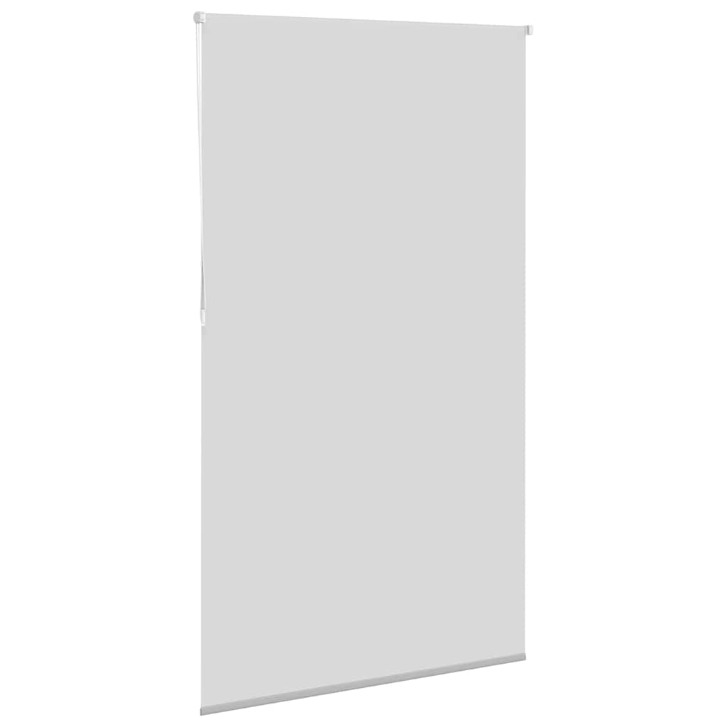 Roller Blind Blackout Light Grey 125x230 cm Fabric Width 121.6 cm Polyester