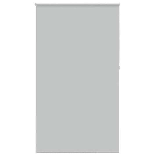 Roller Blind Blackout Light Grey 130x230 cm Fabric Width 126.6 cm Polyester