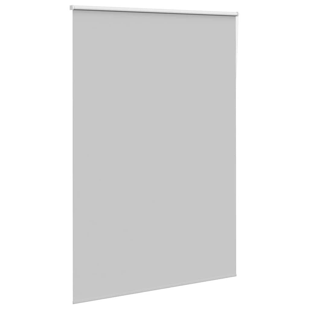 Roller Blind Blackout Light Grey 145x230 cm Fabric Width 141.6 cm Polyester