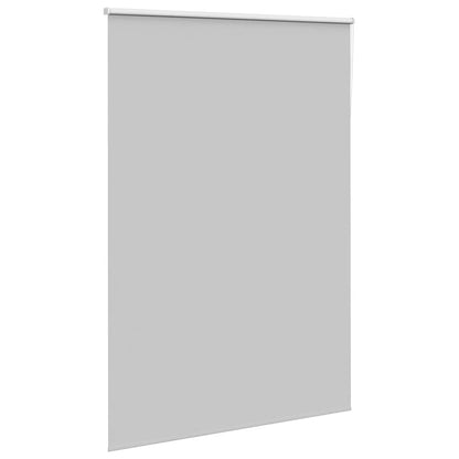 Roller Blind Blackout Light Grey 145x230 cm Fabric Width 141.6 cm Polyester