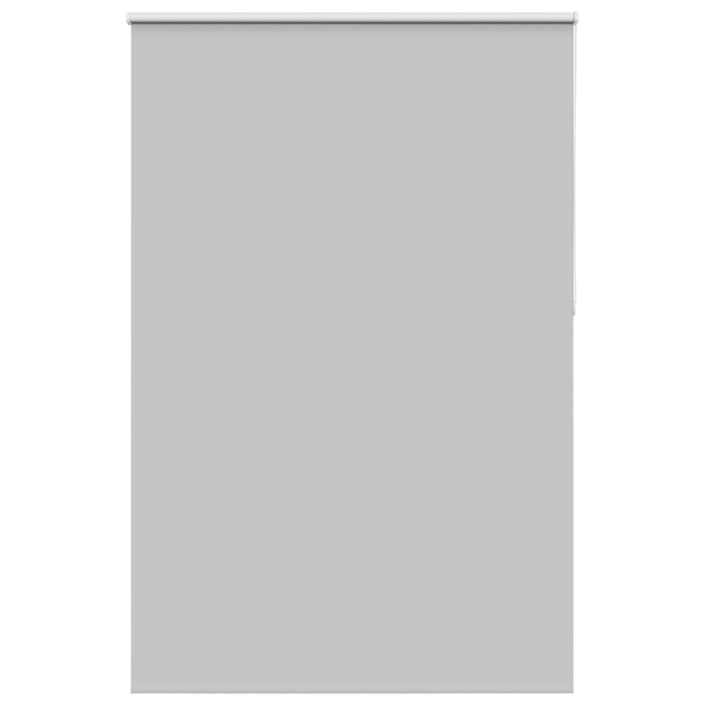 Roller Blind Blackout Light Grey 165x230 cm Fabric Width 161.6 cm Polyester