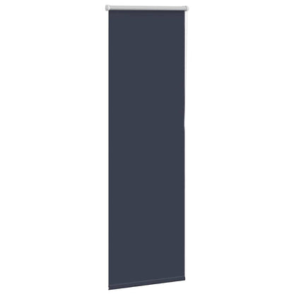 Roller Blind Blackout Marine 40x130 cm Fabric Width 35.7 cm Polyester