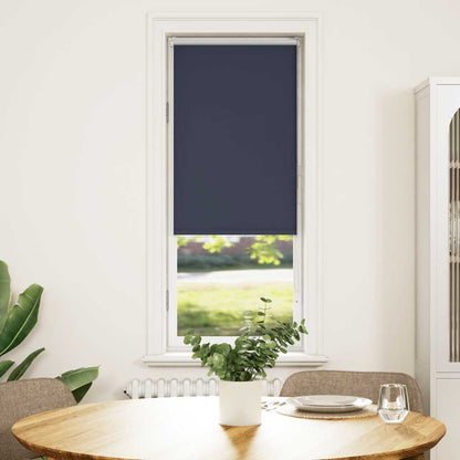 Roller Blind Blackout Marine 55x130 cm Fabric Width 50,7 cm Polyester