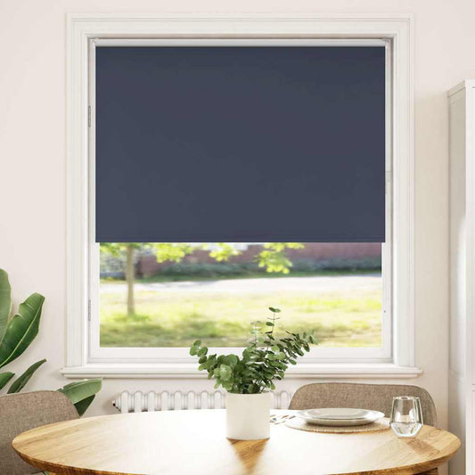 Roller Blind Blackout Marine 105x130 cm Fabric Width 100.7 cm