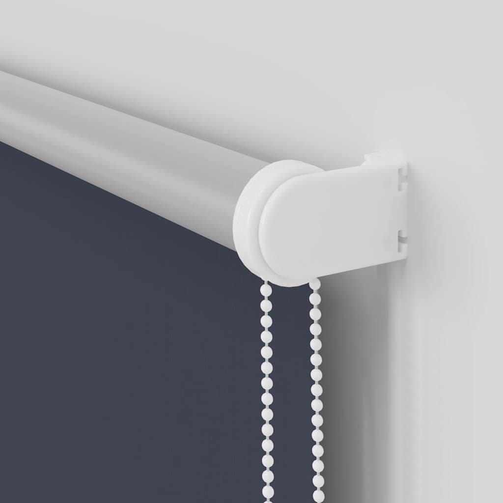 Roller Blind Blackout Marine 120x130 cm Fabric Width 116.6 cm