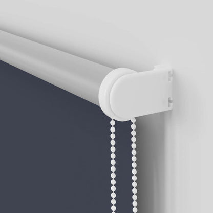 Roller Blind Blackout Marine 120x130 cm Fabric Width 116.6 cm