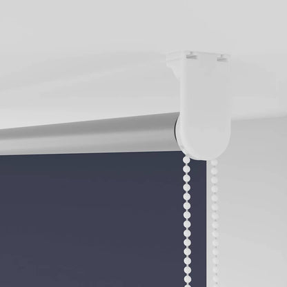 Roller Blind Blackout Marine 120x130 cm Fabric Width 116.6 cm