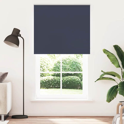 Roller Blind Blackout Marine 135x210 cm Fabric Width 131.6 cm Polyester