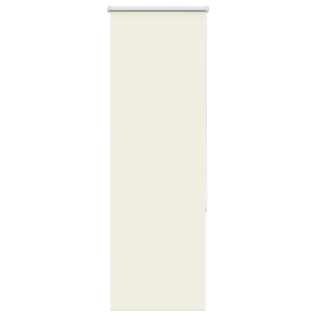 Roller Blind Blackout Off White 55x130 cm Fabric Width 50.7 cm