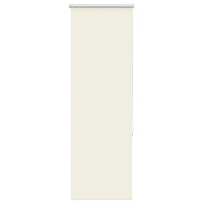 Roller Blind Blackout Off White 55x130 cm Fabric Width 50.7 cm