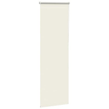 Roller Blind Blackout Off White 55x130 cm Fabric Width 50.7 cm