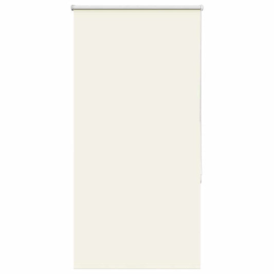Roller Blind Blackout Off White 80x130 cm Fabric Width 75.7 cm Polyester