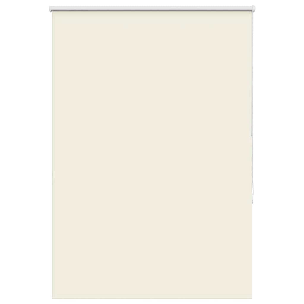 Roller Blind Blackout Off White 90x130 cm Fabric Width 85.7 cm Polyester