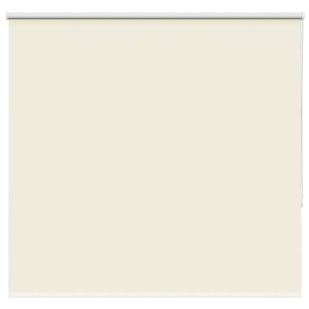 Roller Blind Blackout Off White 165x130 cm Fabric Width 161.6 cm Polyester