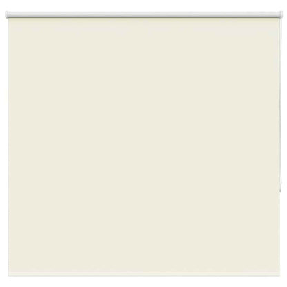 Roller Blind Blackout Off White 165x130 cm Fabric Width 161.6 cm Polyester