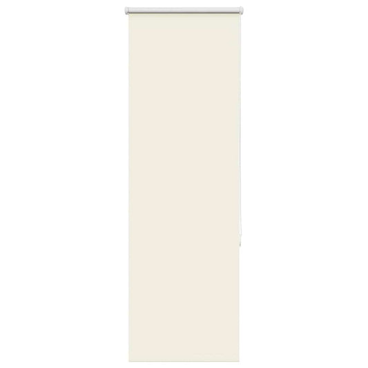 Roller Blind Blackout Off White 45x150 cm Fabric Width 40.7 cm Polyester