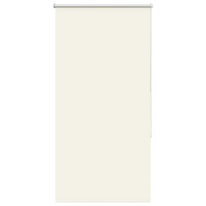 Roller Blind Blackout Off White 80x150 cm Fabric Width 75.7 cm Polyester