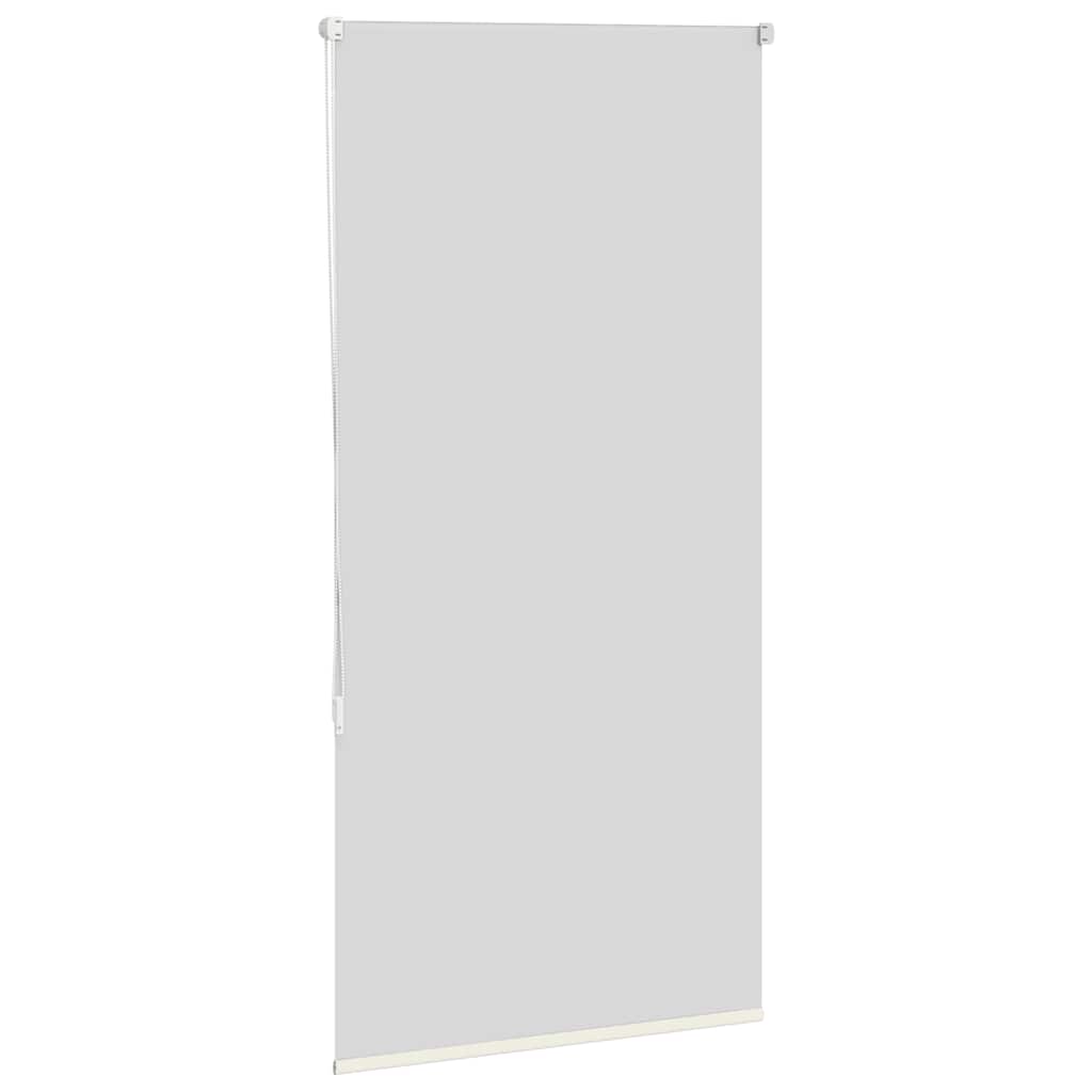 Roller Blind Blackout Off White 80x150 cm Fabric Width 75.7 cm Polyester