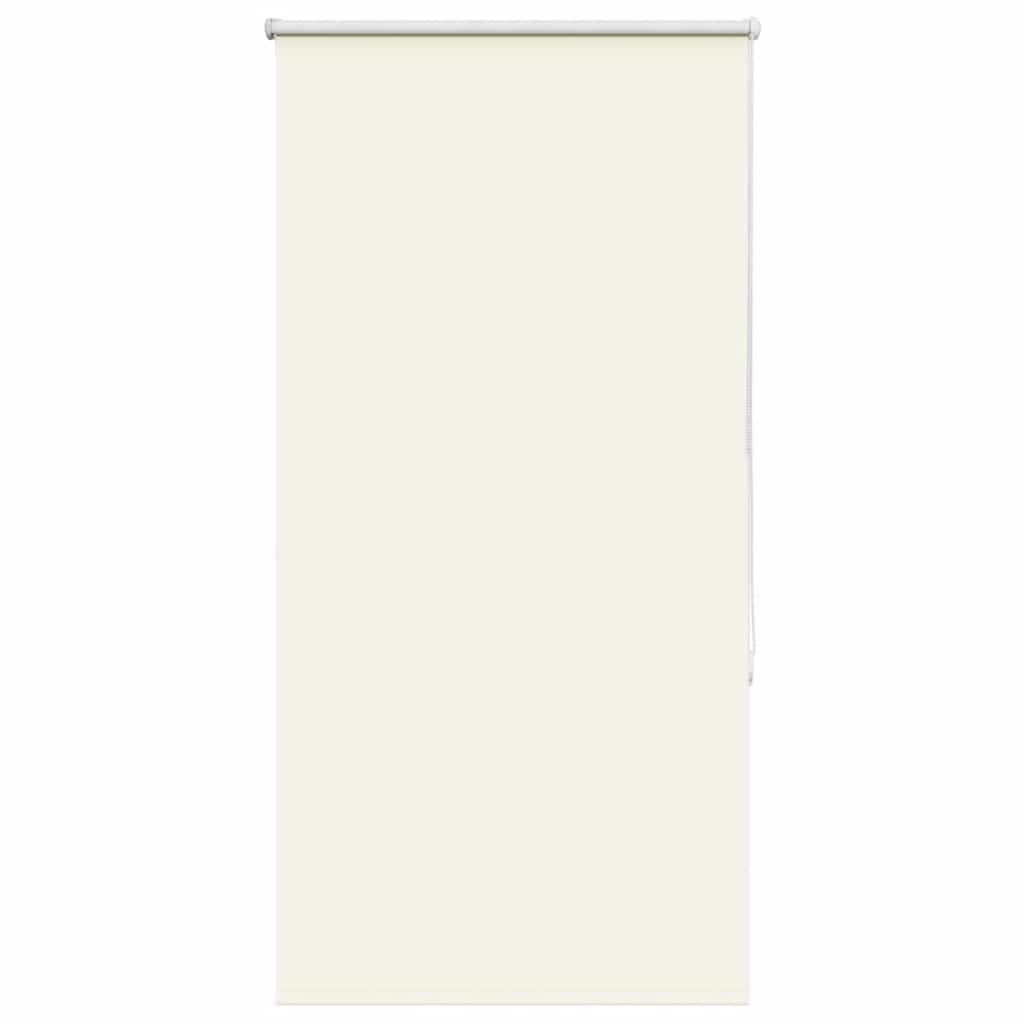 Roller Blind Blackout Off White 85x150 cm Fabric Width 80.7 cm Polyester