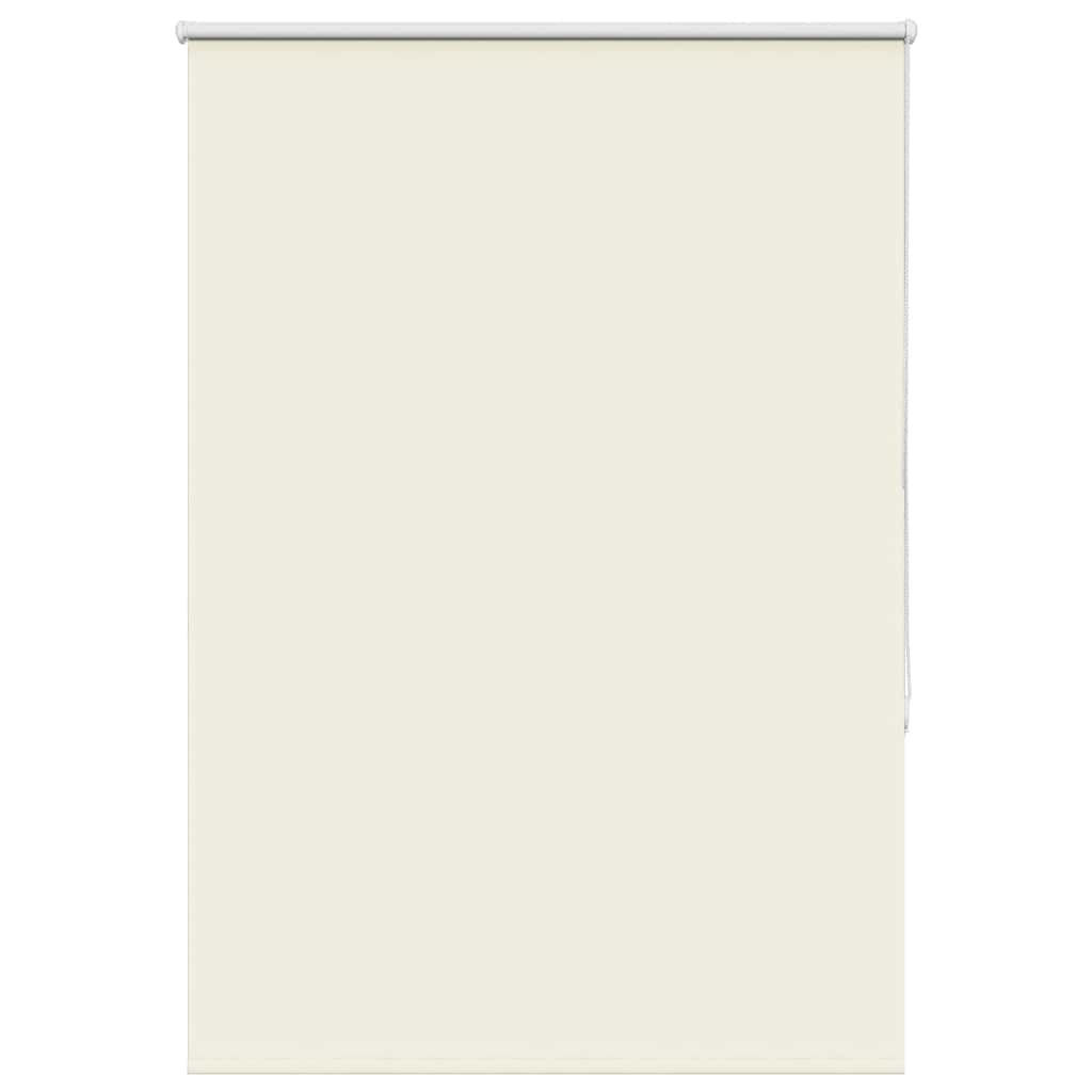 Roller Blind Blackout Off White 90x150 cm Fabric Width 85.7 cm Polyester
