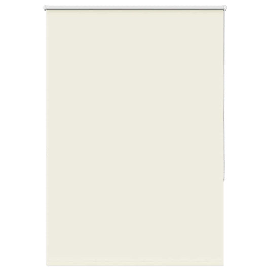 Roller Blind Blackout Off White 105x150 cm Fabric Width 100.7 cm Polyester