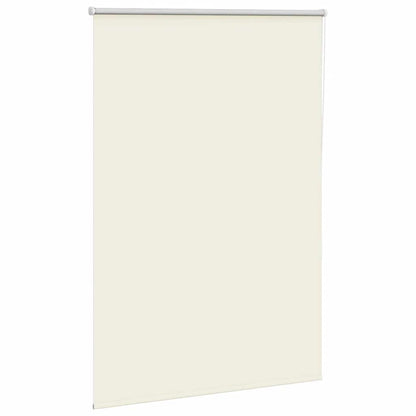 Roller Blind Blackout Off White 105x150 cm Fabric Width 100.7 cm Polyester