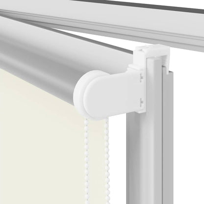 Roller Blind Blackout Off White 125x150cm Fabric Width 121.6cm
