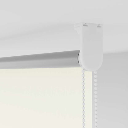 Roller Blind Blackout Off White 130x150cm Fabric Width 126.6cm