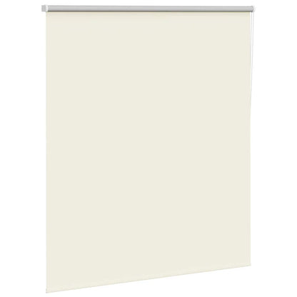 Roller Blind Blackout Off White 140x150 cm Fabric Width 136.6 cm Polyester