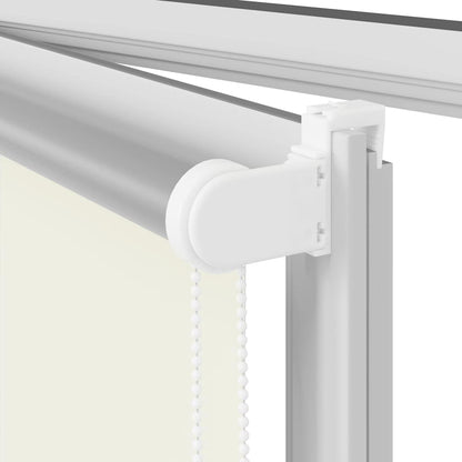 Roller Blind Blackout Off White 145x150cm Fabric Width 141.6cm
