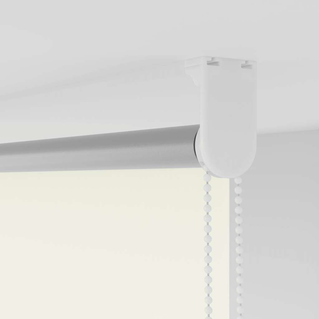 Roller Blind Blackout Off White 145x150cm Fabric Width 141.6cm