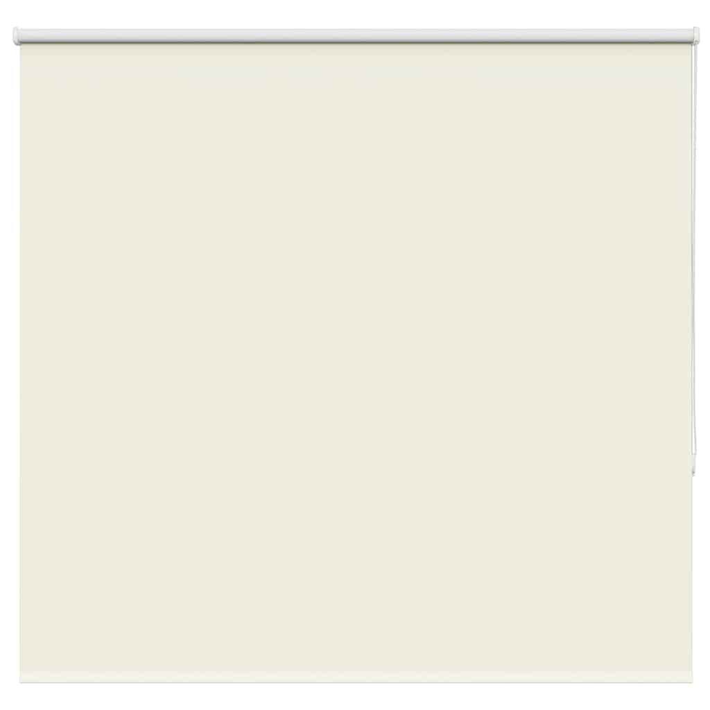 Roller Blind Blackout Off White 165x150 cm Fabric Width 161.6 cm Polyester