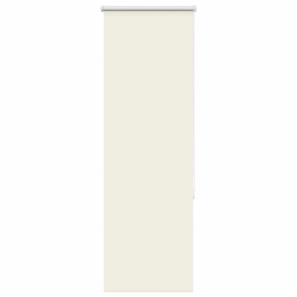 Roller Blind Blackout Off White 55x175 cm Fabric Width 50.7 cm