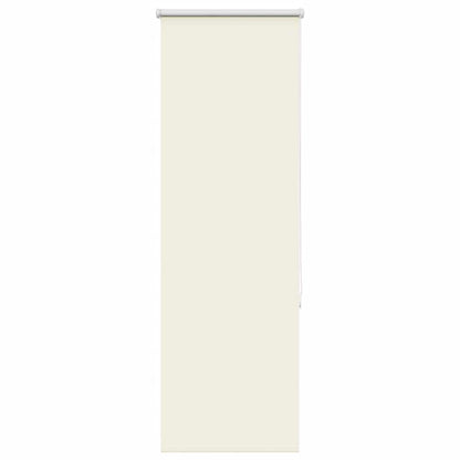 Roller Blind Blackout Off White 55x175 cm Fabric Width 50.7 cm