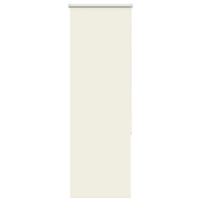 Roller Blind Blackout Off White 60x175 cm Fabric Width 55,7 cm Polyester