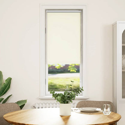 Roller Blind Blackout Off White 60x175 cm Fabric Width 55,7 cm Polyester