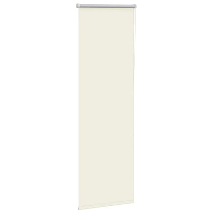 Roller Blind Blackout Off White 60x175 cm Fabric Width 55,7 cm Polyester