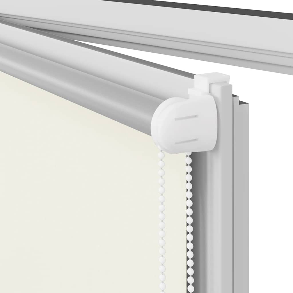 Roller Blind Blackout Off White 70x175 cm Fabric Width 65.7 cm