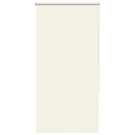 Roller Blind Blackout Off White 80x175 cm Fabric Width 75.7 cm Polyester