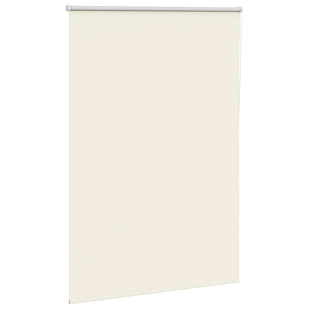 Roller Blind Blackout Off White 105x175 cm Fabric Width 100.7 cm Polyester