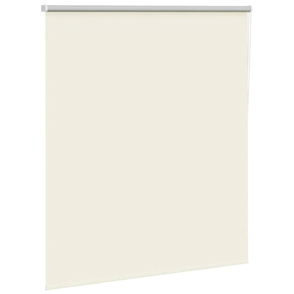Roller Blind Blackout Off White 125x175 cm Fabric Width 121.6 cm Polyester