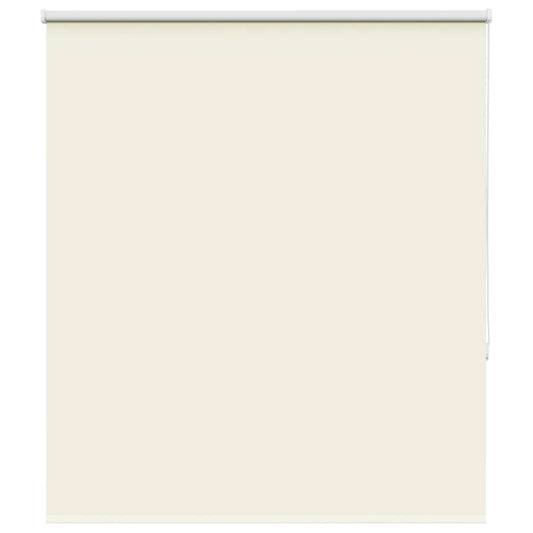 Roller Blind Blackout Off White 140x175 cm Fabric Width 136.6 cm Polyester