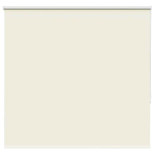 Roller Blind Blackout Off White 150x175 cm Fabric Width 146.6 cm Polyester